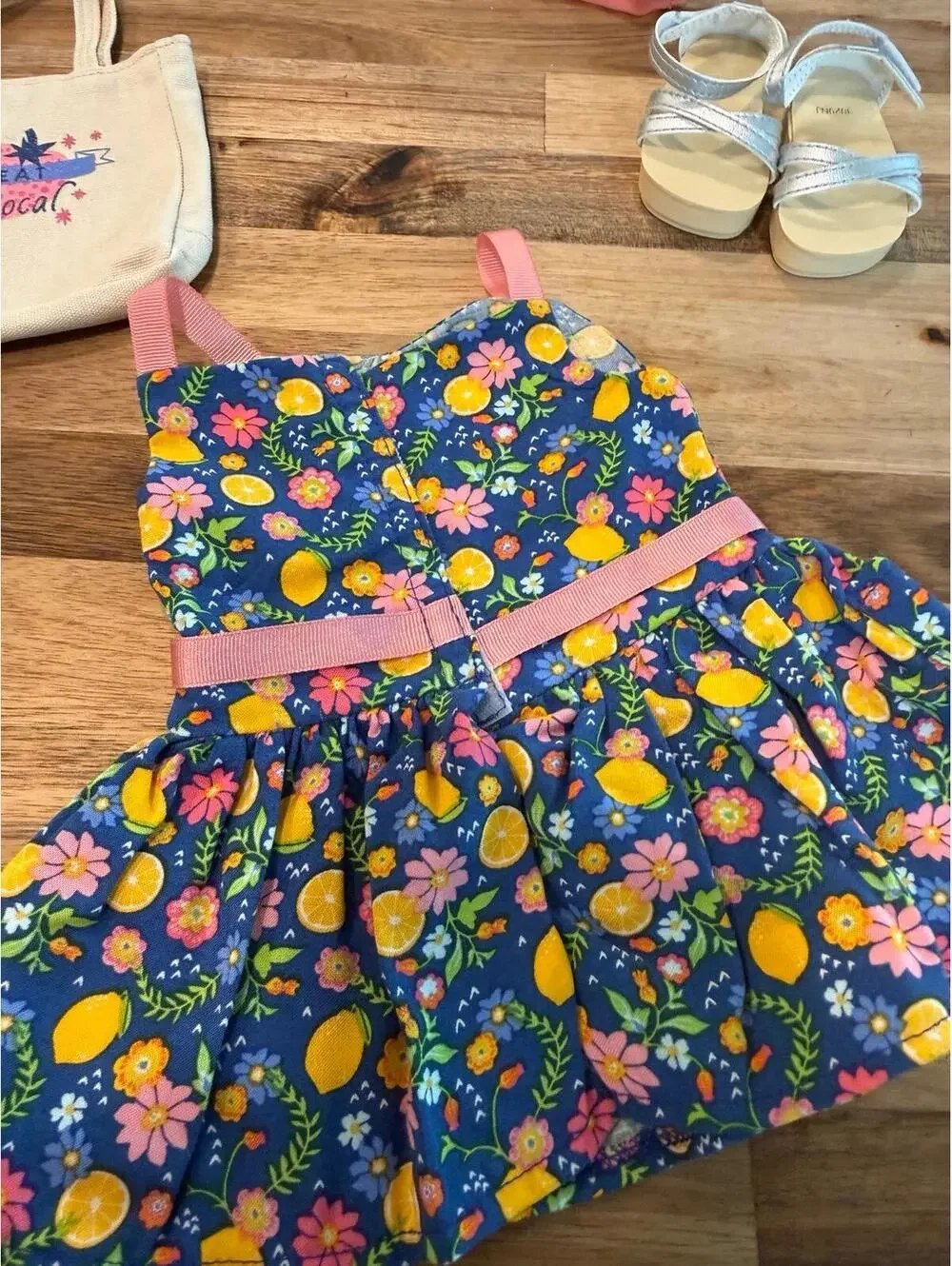 American Girl Doll Fresh Lemons Market Dress Outfit NEW! A956